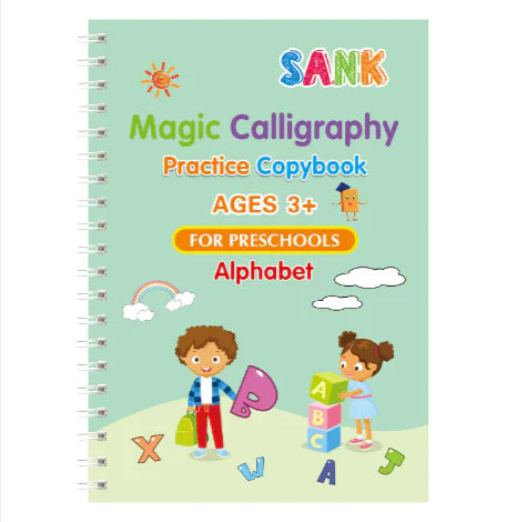 Handwriting Tracing Book (Ages 3–12)