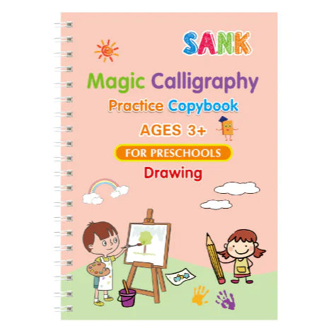 Handwriting Tracing Book (Ages 3–12)