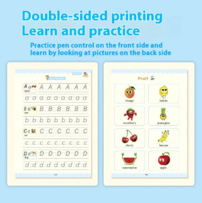 Handwriting Tracing Book (Ages 3–12)