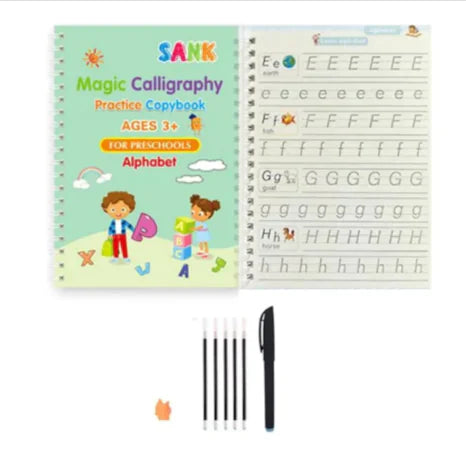 Handwriting Tracing Book (Ages 3–12)