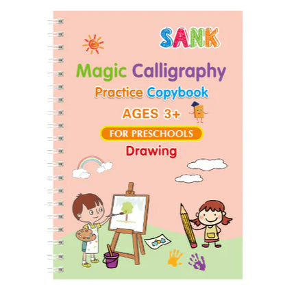 Handwriting Tracing Book (Ages 3–12)